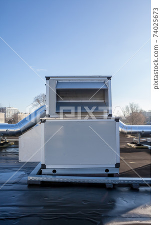 air ducts on the roof air ducts on the roof 74025673