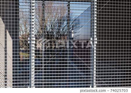 iron grid for emergency stairs 74025703