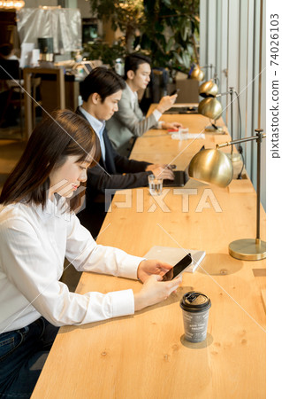 Coworking space social distance 74026103