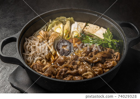 優質日本牛肉壽喜燒 74029328