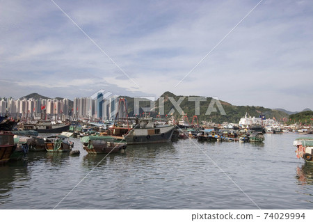 the Shau kei wan Typhoon Shelter, hong kong 17 June 2006 the Shau kei wan Typhoon Shelter, hong kong 17 June 2006 74029994
