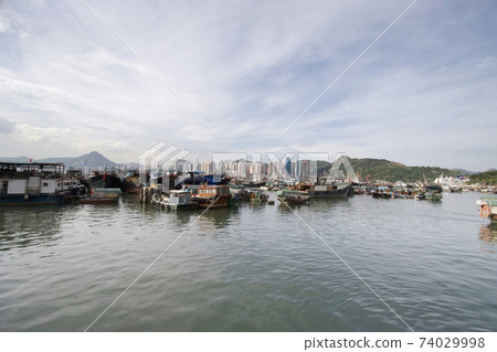 the Shau kei wan Typhoon Shelter, hong kong 17 June 2006 the Shau kei wan Typhoon Shelter, hong kong 17 June 2006 74029998