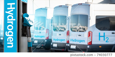 Self service hydrogen filling station Self service hydrogen filling station 74030777
