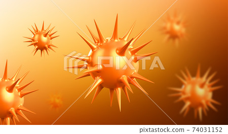 Coronavirus background corona virus or sars cells 74031152