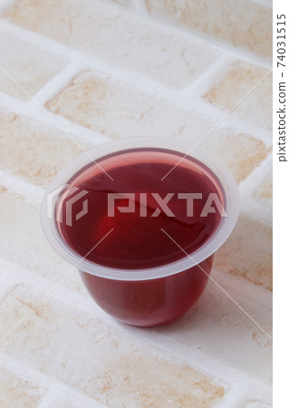 Jelly, namagashi, cup jelly, pastry, dessert, snack, frozen dessert, frozen dessert, grape jelly 74031515