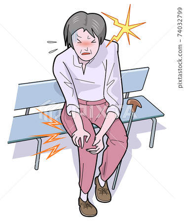 Mysterious Woman-Knee Pain Mysterious Woman-Knee Pain 74032799