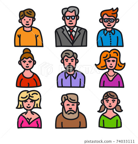 human avatars set human avatars set 74033111