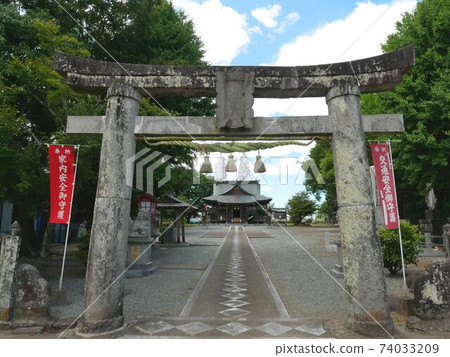 Rokuka Shrine (Kashima Town, Kamimashiki District / Kumamoto Prefecture) 74033209
