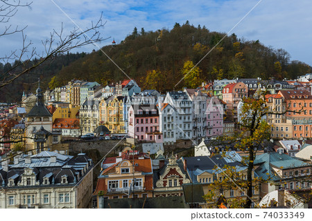Karlovy Vary in Czech Republic 74033349