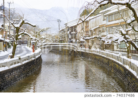 城崎溫泉雪景 城崎溫泉雪景 74037486