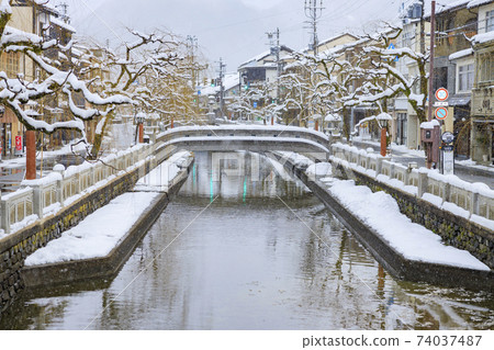 城崎溫泉雪景 城崎溫泉雪景 74037487