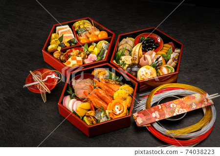 Typical New Year dish Japanese food New Year dishes (OSECHI) Typical New Year dish Japanese food New Year dishes (OSECHI) 74038223