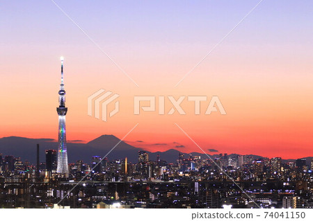 Tokyo Sky Tree Special Lighting 74041150