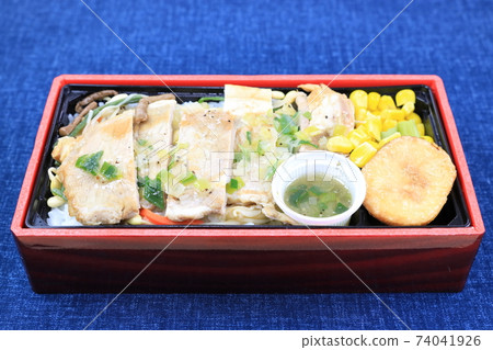 Delicious pork loin steak Delicious pork loin steak 74041926