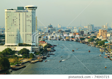 曼谷湄南河的風景 74043723