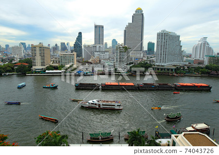 曼谷湄南河的風景 74043726