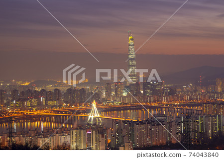 Achasan, Gwangjin-gu, Han river, Seoul 74043840