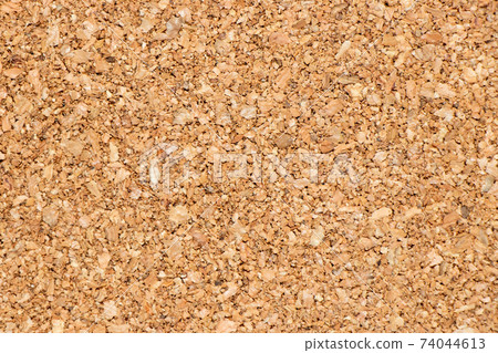 Brown yellow color of cork board textured background Brown yellow color of cork board textured background 74044613