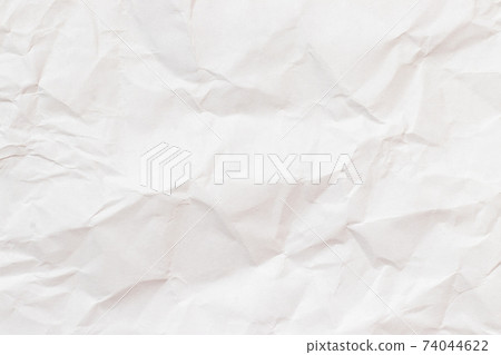 Grunge wrinkled white color paper textured background Grunge wrinkled white color paper textured background 74044622