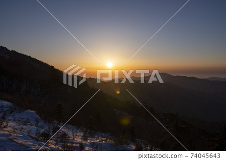 Sunset,jirisan,gyeongnam 74045643