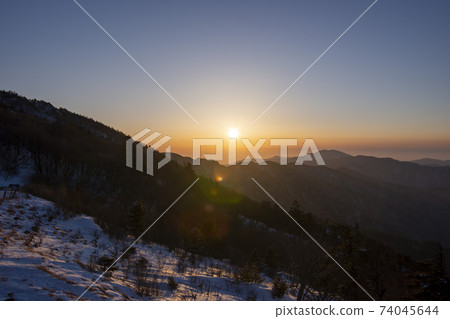 Sunset,jirisan,gyeongnam Sunset,jirisan,gyeongnam 74045644