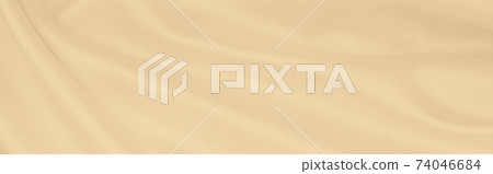 Smooth elegant golden silk or satin luxury cloth texture as wedding background. Luxurious background design. In Sepia toned. Retro style Smooth elegant golden silk or satin luxury cloth texture as wedding background. Luxurious background design. In Sepia toned. Retro style 74046684