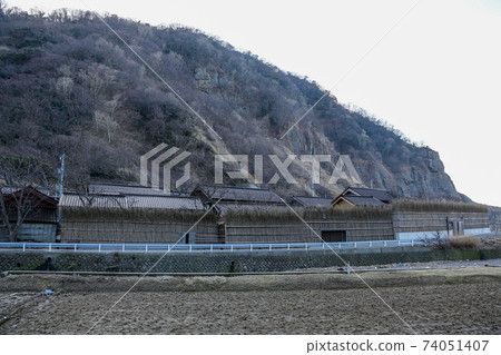 Ishikawa Prefecture Winter Wajima City Kamiozawamachi Magaki no Sato Ishikawa Prefecture Winter Wajima City Kamiozawamachi Magaki no Sato 74051407