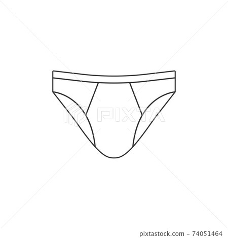 Vector Illustration Of Underwear Icons For Men And Women In Flat