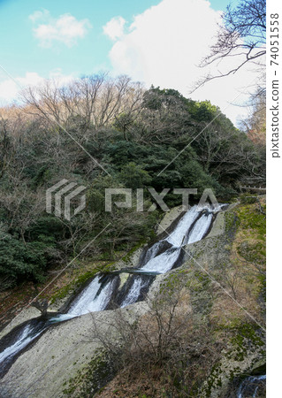 Ishikawa Prefecture Winter Wajima City Danjo Falls (Nametaki) 74051558
