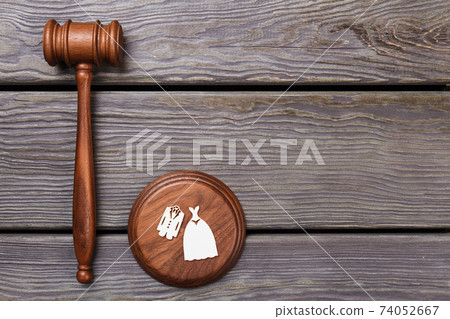 Marriage justice concept. Marriage justice concept. 74052667