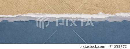 abstract landscape in brown and blue pastel tones abstract landscape in brown and blue pastel tones 74053772