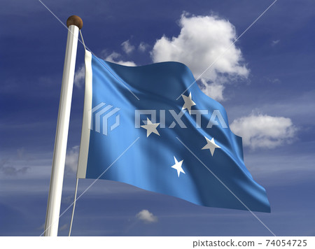 Micronesia Flag 74054725