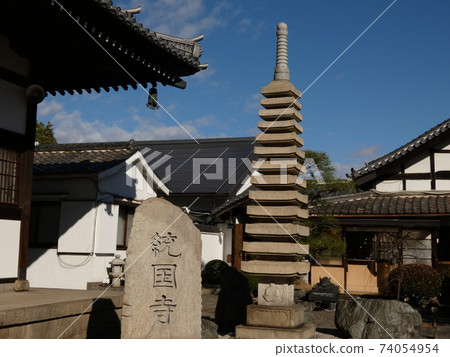 天王寺的寺廟風光 天王寺的寺廟風光 74054954