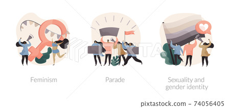 Human rights abstract concept vector...-插圖素材 [74056405] - PIXTA圖庫