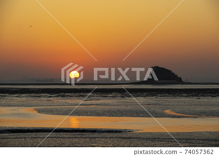 Tidal flat, Maedorang, Jung-gu, Incheon 74057362