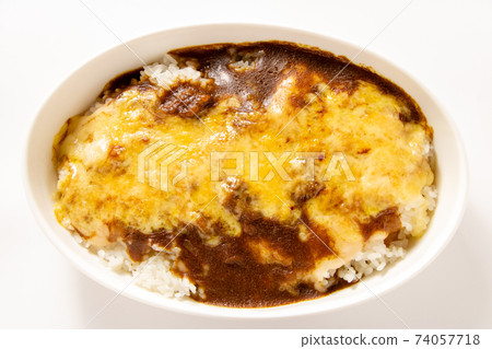 Grilled curry. 74057718