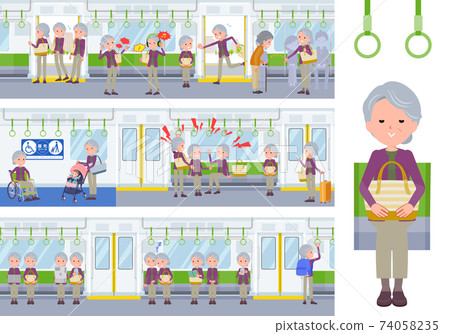 electric train, train, senior 74058235