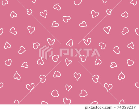 Heart background pink 74059237