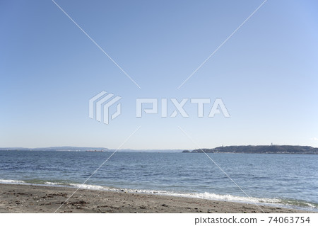 Scenery of Tokyo Bay from Sarushima 74063754