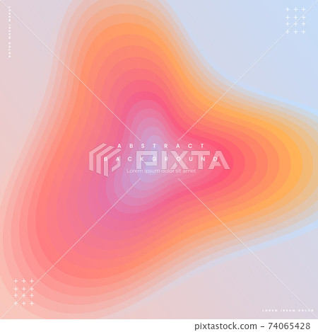 Abstract background of gradient pastel colorful color 74065428