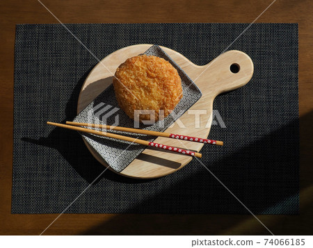 Asian food fried croquette 74066185