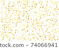 Confetti golden glitter 74066941