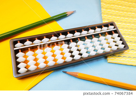 A fun abacus scene with childishness 74067384