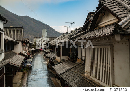 廣島縣亞岐市的一個小京都竹原市的城鎮景觀保護區 74071230