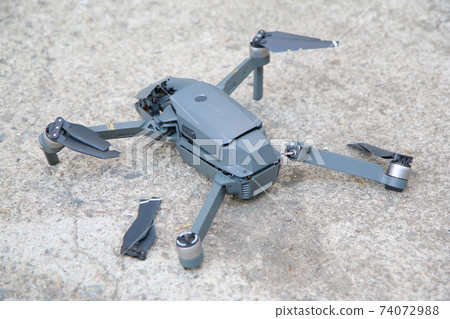 墜毀的無人機 74072988