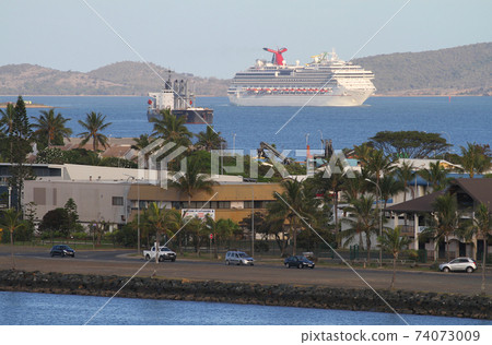 Port scenery of Noumea port in New Caledonia Port scenery of Noumea port in New Caledonia 74073009