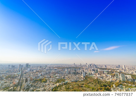 [Tokyo] Scenery of a big city 74077837