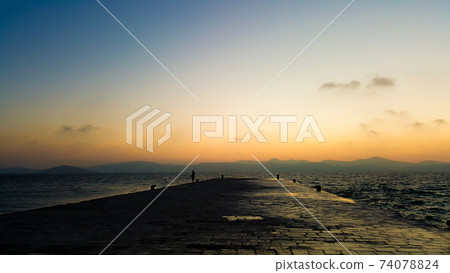 Winter sea Winter sea 74078824