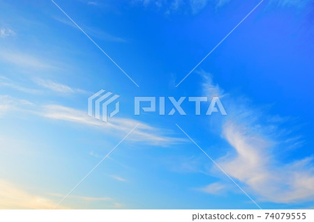 《Hiroshima City》 Autumn sky 74079555