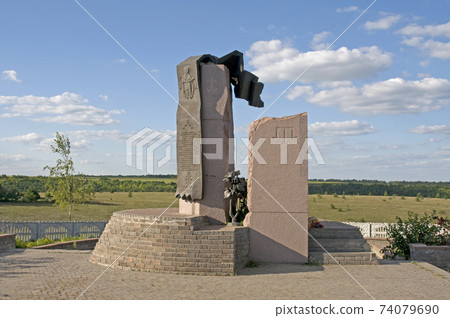 Monument at site of Zhovti Vodi Battle 74079690